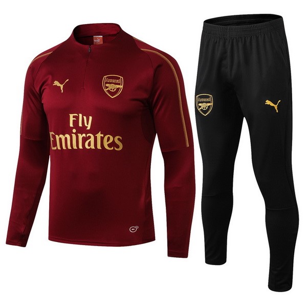 Chandal De Lana Arsenal 2018-19 Rojo Marino